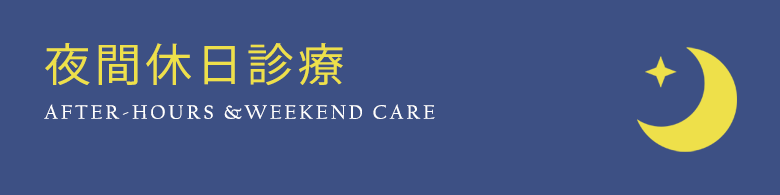 休日夜間診療